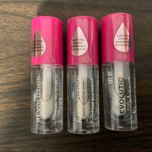 3 x. Revolution Juicy Pout Lip Gloss